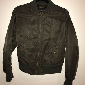 Uniqlo Army Green Bomber Jacket